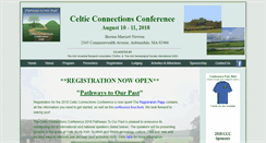 Desktop Screenshot of celtic-connections.org